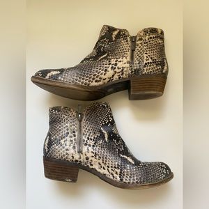 Leather Snakeskin Lucky Brand Boots